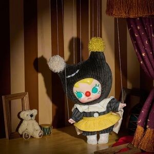 Pop Mart WHY SO SERIOUS Series-Vinyl Plush Pendant String Puppet New Sealed